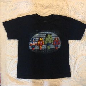 💜 Marvel Lego Avengers Boys T-shirt, size SM